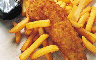 Restaurant Toulon : Fish and chips